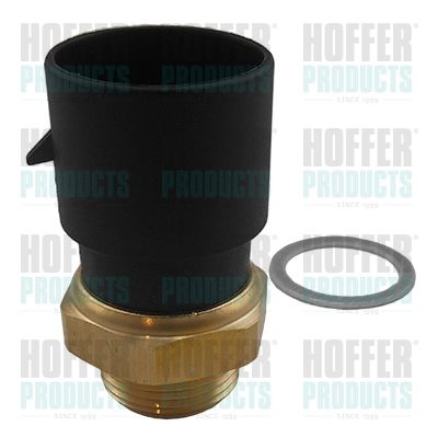 HOFFER 7472664 Temperature Switch, radiator fan