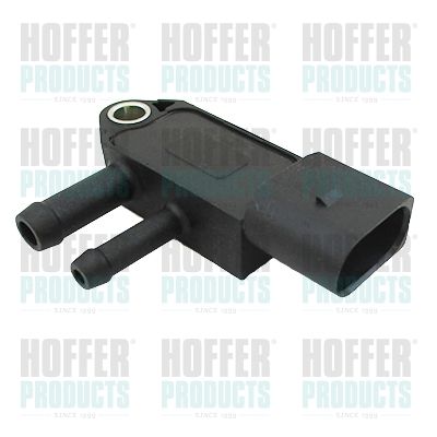 Sensor, exhaust pressure HOFFER 74727005