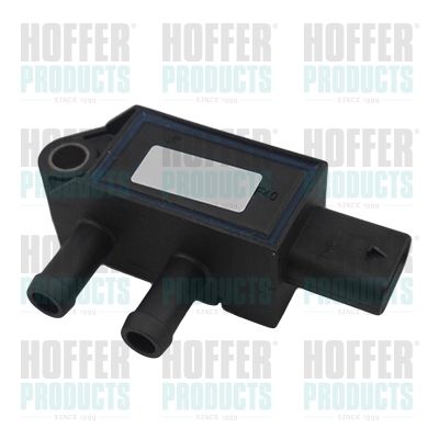 Sensor, exhaust pressure HOFFER 74727006