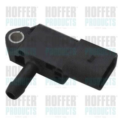 Sensor, exhaust pressure HOFFER 74727009