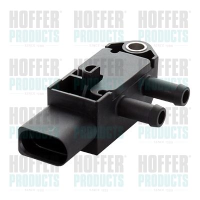 Sensor, exhaust pressure HOFFER 74727013