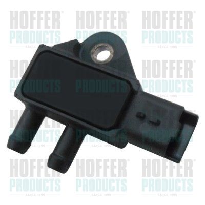 Sensor, exhaust pressure HOFFER 74727020