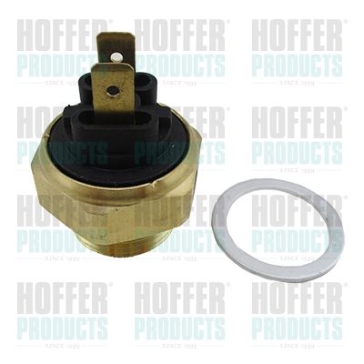 HOFFER 7472711 Temperature Switch, radiator fan