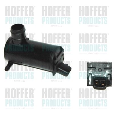 Washer Fluid Pump, window cleaning HOFFER 7500103