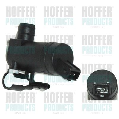 Washer Fluid Pump, window cleaning HOFFER 7500105