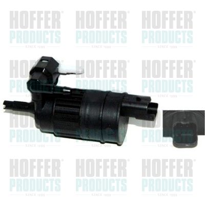 HOFFER 7500116 Washer Fluid Pump, window cleaning