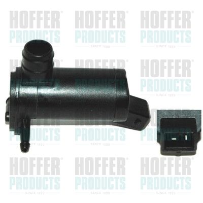 HOFFER 7500118 Washer Fluid Pump, window cleaning