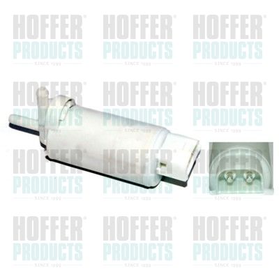 HOFFER 7500131 Washer Fluid Pump, window cleaning