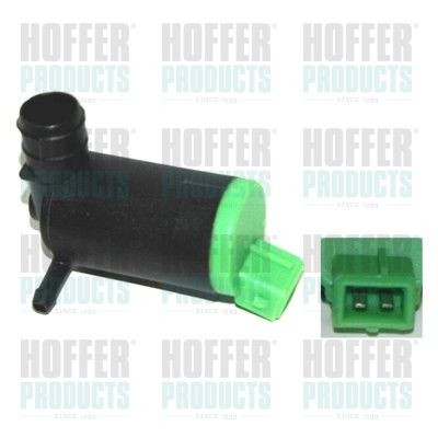 Washer Fluid Pump, window cleaning HOFFER 7500139