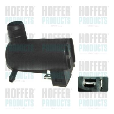 HOFFER 7500147 Washer Fluid Pump, window cleaning