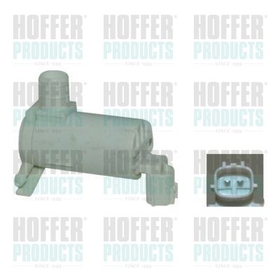Washer Fluid Pump, window cleaning HOFFER 7500153