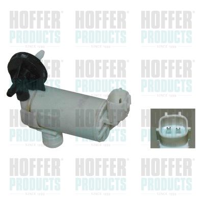 HOFFER 7500154 Washer Fluid Pump, window cleaning