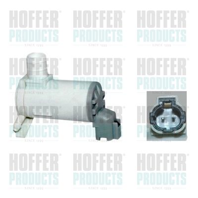 HOFFER 7500155 Washer Fluid Pump, window cleaning
