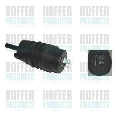Washer Fluid Pump, window cleaning HOFFER 7500159