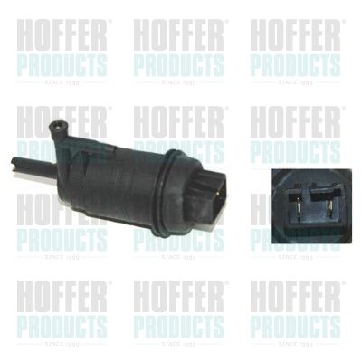 HOFFER 7500162 Washer Fluid Pump, window cleaning