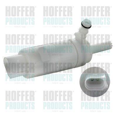 Washer Fluid Pump, window cleaning HOFFER 7500171