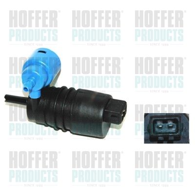 HOFFER 7500172 Washer Fluid Pump, window cleaning