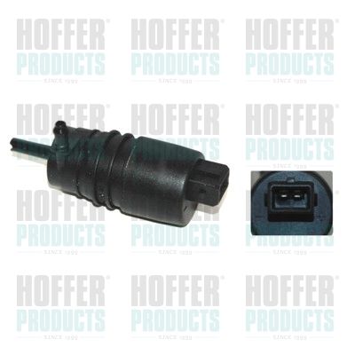Washer Fluid Pump, window cleaning HOFFER 7500182