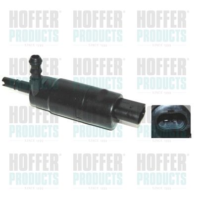 Washer Fluid Pump, window cleaning HOFFER 7500183