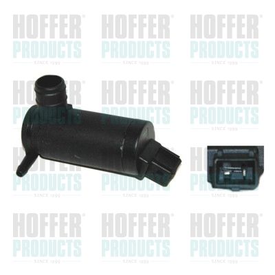 HOFFER 7500184 Washer Fluid Pump, window cleaning
