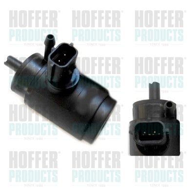 Washer Fluid Pump, window cleaning HOFFER 7500191