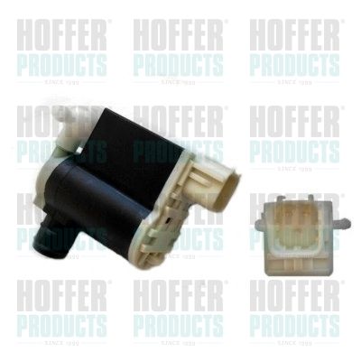 HOFFER 7500192 Washer Fluid Pump, window cleaning