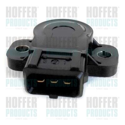 Sensor, throttle position HOFFER 7513144