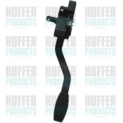 HOFFER 7513532 Accelerator Pedal Unit