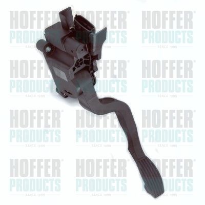 HOFFER 7513580 Sensor, accelerator pedal position