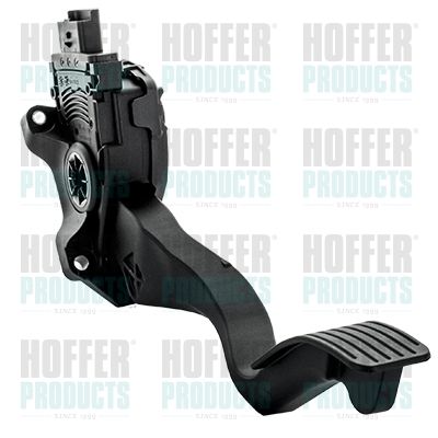 HOFFER 7513643 Accelerator Pedal Unit