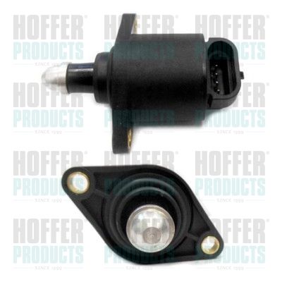 Idle Control Valve, air supply HOFFER 7514005