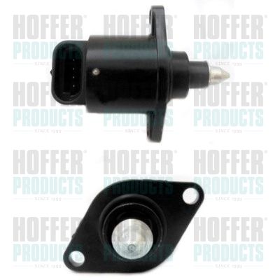 Idle Control Valve, air supply HOFFER 7514010