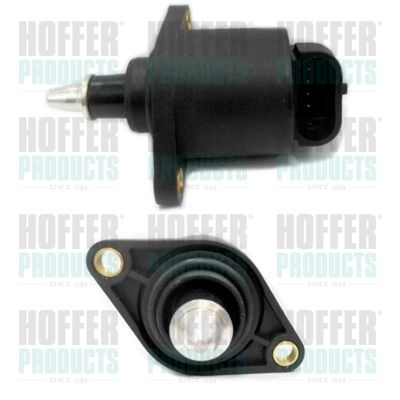 Idle Control Valve, air supply HOFFER 7514018