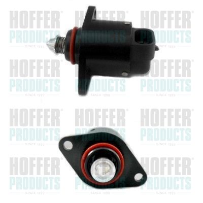 HOFFER 7514064 Idle Control Valve, air supply