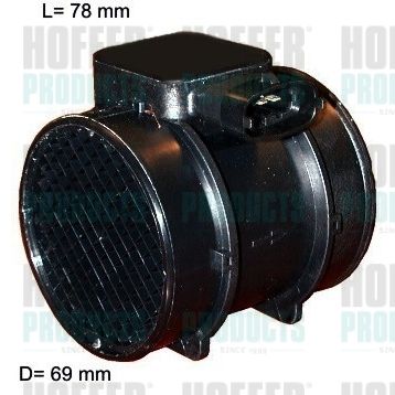 Mass Air Flow Sensor HOFFER 7516016E