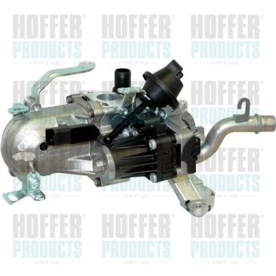 Cooler, exhaust gas recirculation HOFFER 7518215