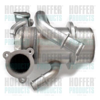 Cooler, exhaust gas recirculation HOFFER 7518357