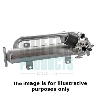 Cooler, exhaust gas recirculation HOFFER 7518372E