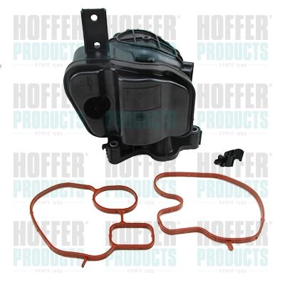 Cooler, exhaust gas recirculation HOFFER 7518401