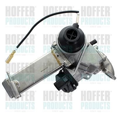 Cooler, exhaust gas recirculation HOFFER 7518409