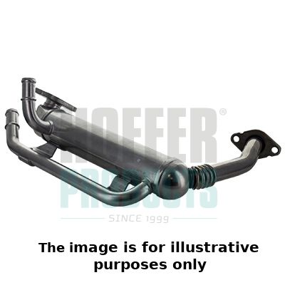 HOFFER 7518442E Cooler, exhaust gas recirculation