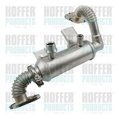 Cooler, exhaust gas recirculation HOFFER 7518448