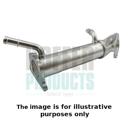 Cooler, exhaust gas recirculation HOFFER 7518450E