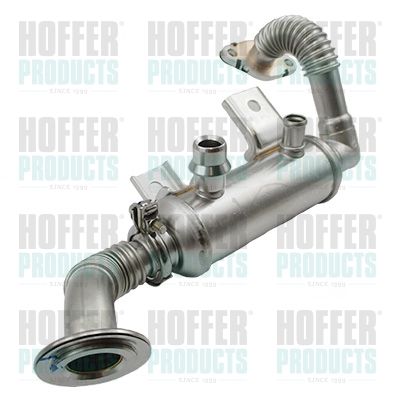 Cooler, exhaust gas recirculation HOFFER 7518478