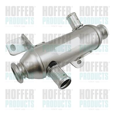 Cooler, exhaust gas recirculation HOFFER 7518704