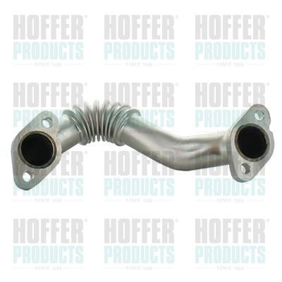 Cooler, exhaust gas recirculation HOFFER 7518742