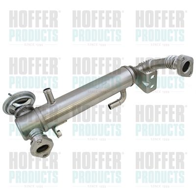 Cooler, exhaust gas recirculation HOFFER 7518835