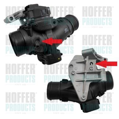 HOFFER 7519358 Control Valve, air intake