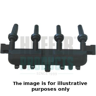 Ignition Coil HOFFER 8010323E