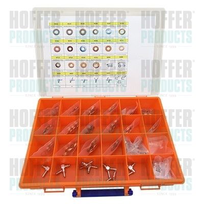HOFFER 8029716 Seal Ring Set, injection valve